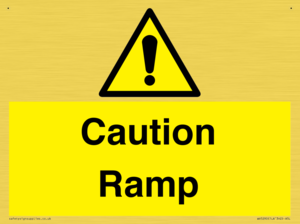 Caution Ramp